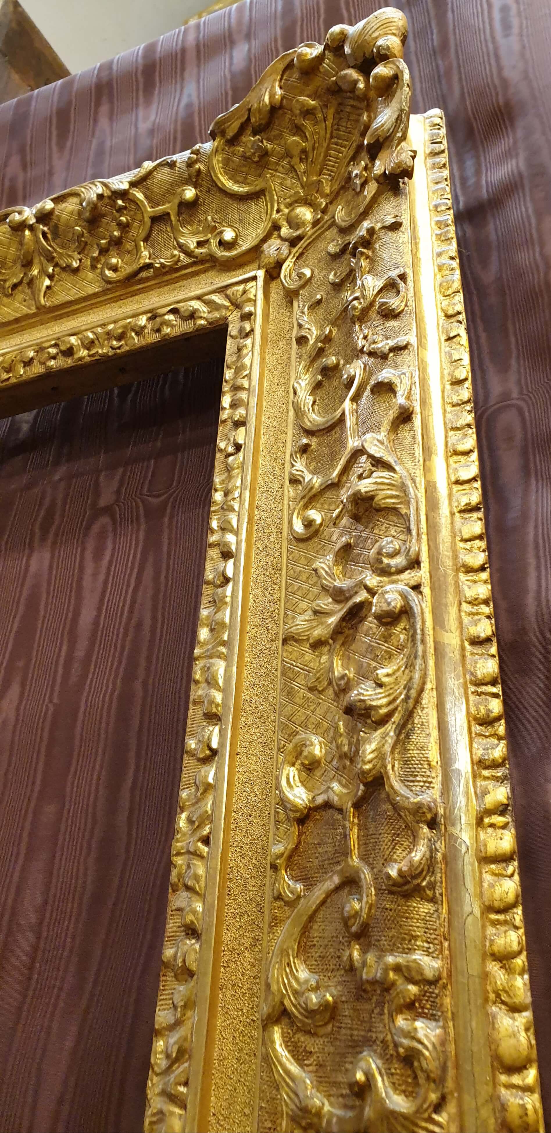 Cornice d'Antiquariato in Oro, Zappia Cornici Roma